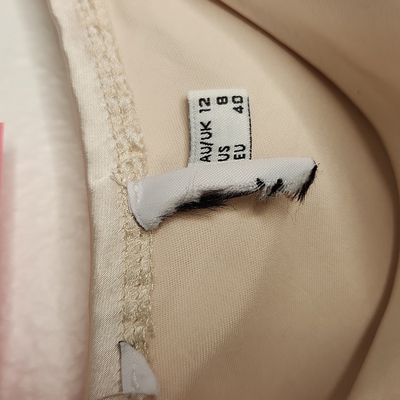 Princess Polly Women's Star Power Mini Dress Champagne Size 8 - Picture 5 of 16